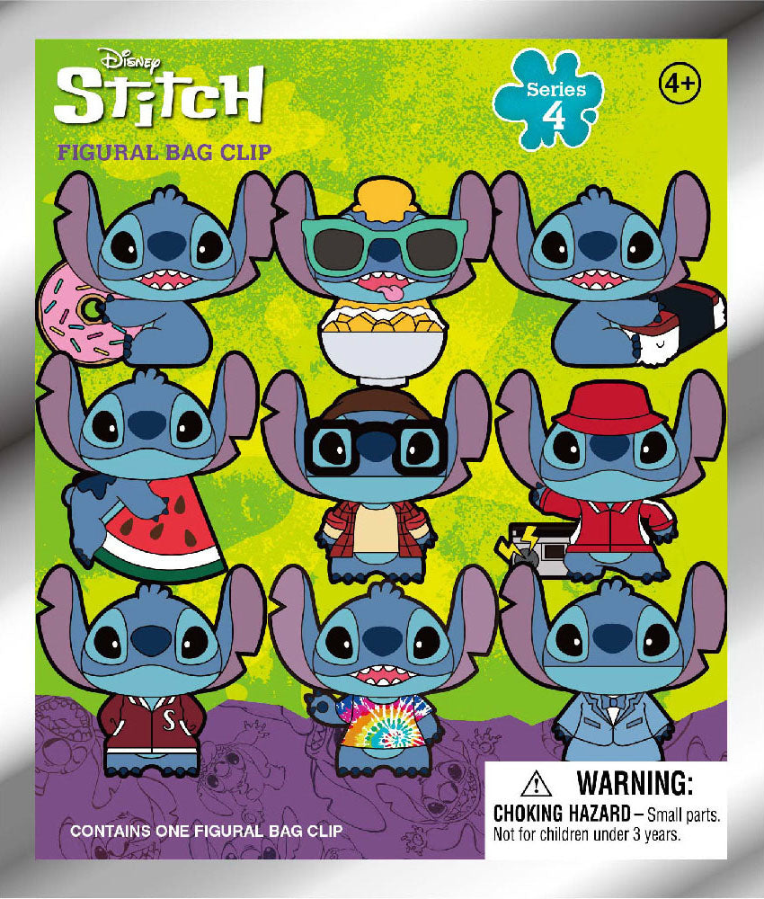 Stitch - Series 4 - 3D Foam Bag Clip