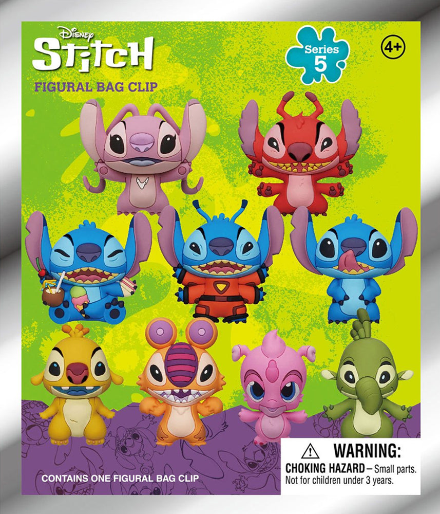 Stitch - Series 5 - 3D Foam Bag Clip