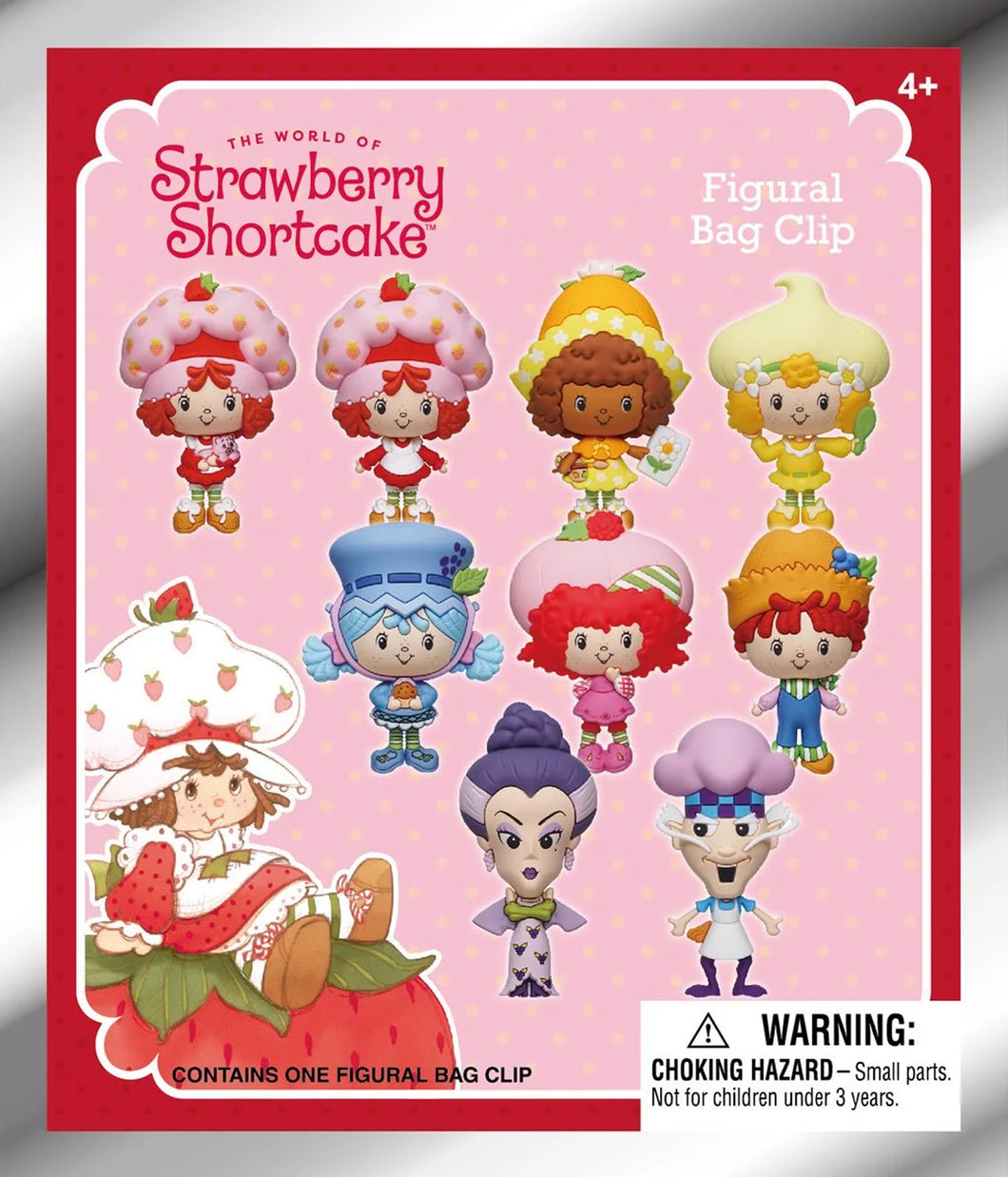 The World of Strawberry Shortcake - 3D Foam Bag Clips