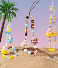 Load image into Gallery viewer, LuLu the Piggy - Phone Strap Sunset Beach Series - Blind Box
