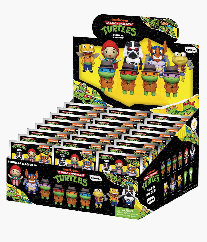 Teenage Mutant Ninja Turtles - Series 4 - 3D Foam Bag Clip
