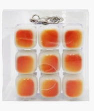 Load image into Gallery viewer, 9-Key Toast Bread Keyboard Clicker Fidget Keychain
