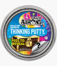 Load image into Gallery viewer, Crazy Aaron's - Thinking Putty 2" Treasure Reveal Mini Tin
