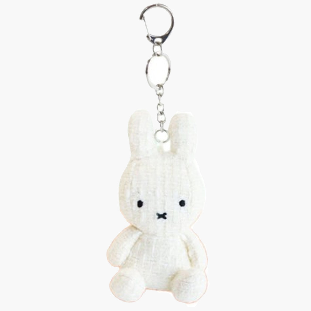 Miffy - Tweed Plush Keychain - Ivory – Pickaparty