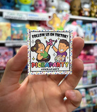 Load image into Gallery viewer, 2&quot; Pickaparty TikTok Vinyl Sticker
