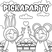 Load image into Gallery viewer, Pickaparty Coloring Pages: Vol.1 - (Digital Download)
