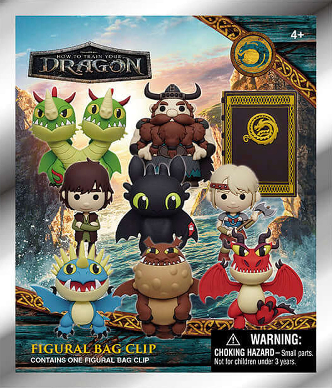 How To Train Your Dragon - Figural Bag Clip Blind Bag
