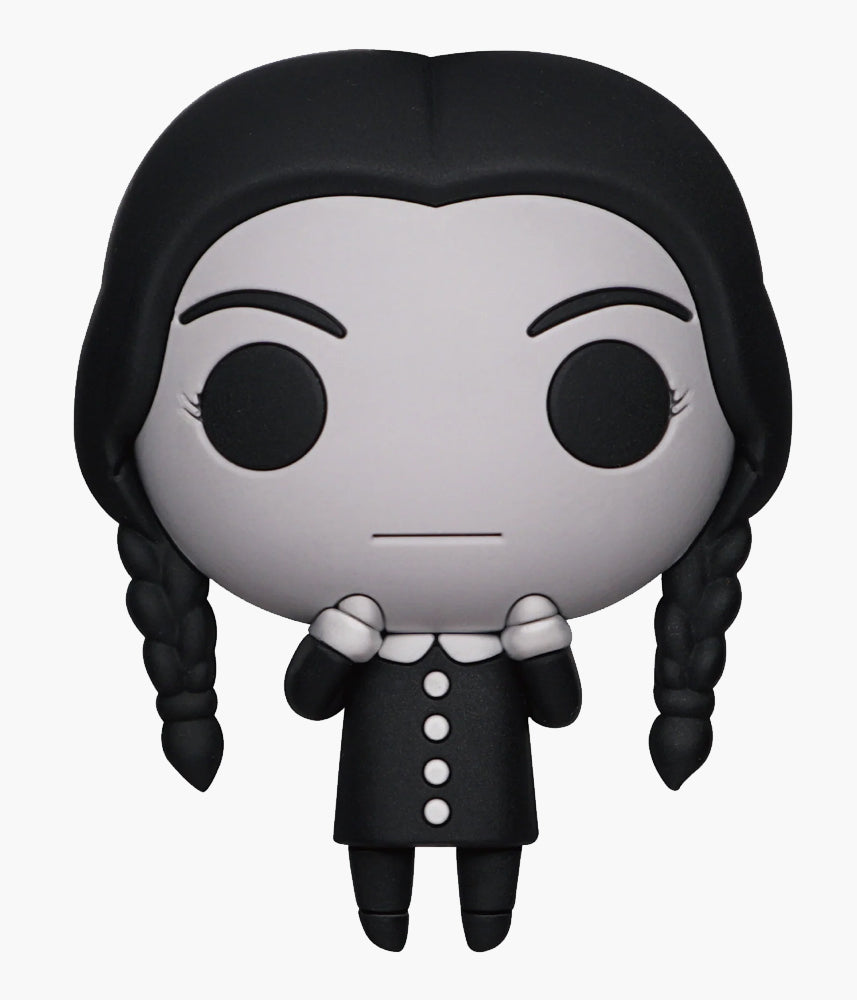 Wednesday Addams - 3D Foam Magnet