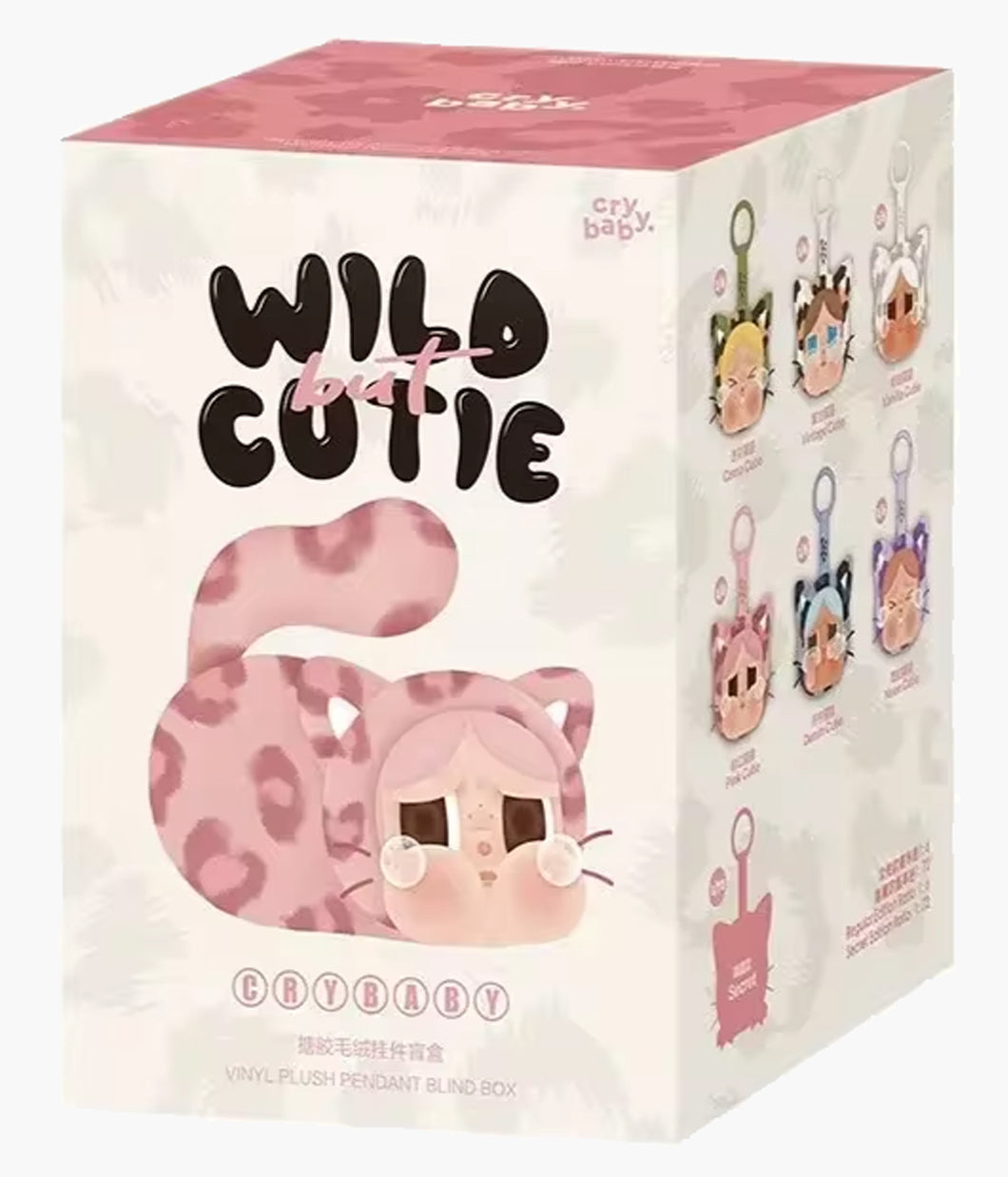 POP MART: CRYBABY Wild but Cutie Series Vinyl Plush Pendant