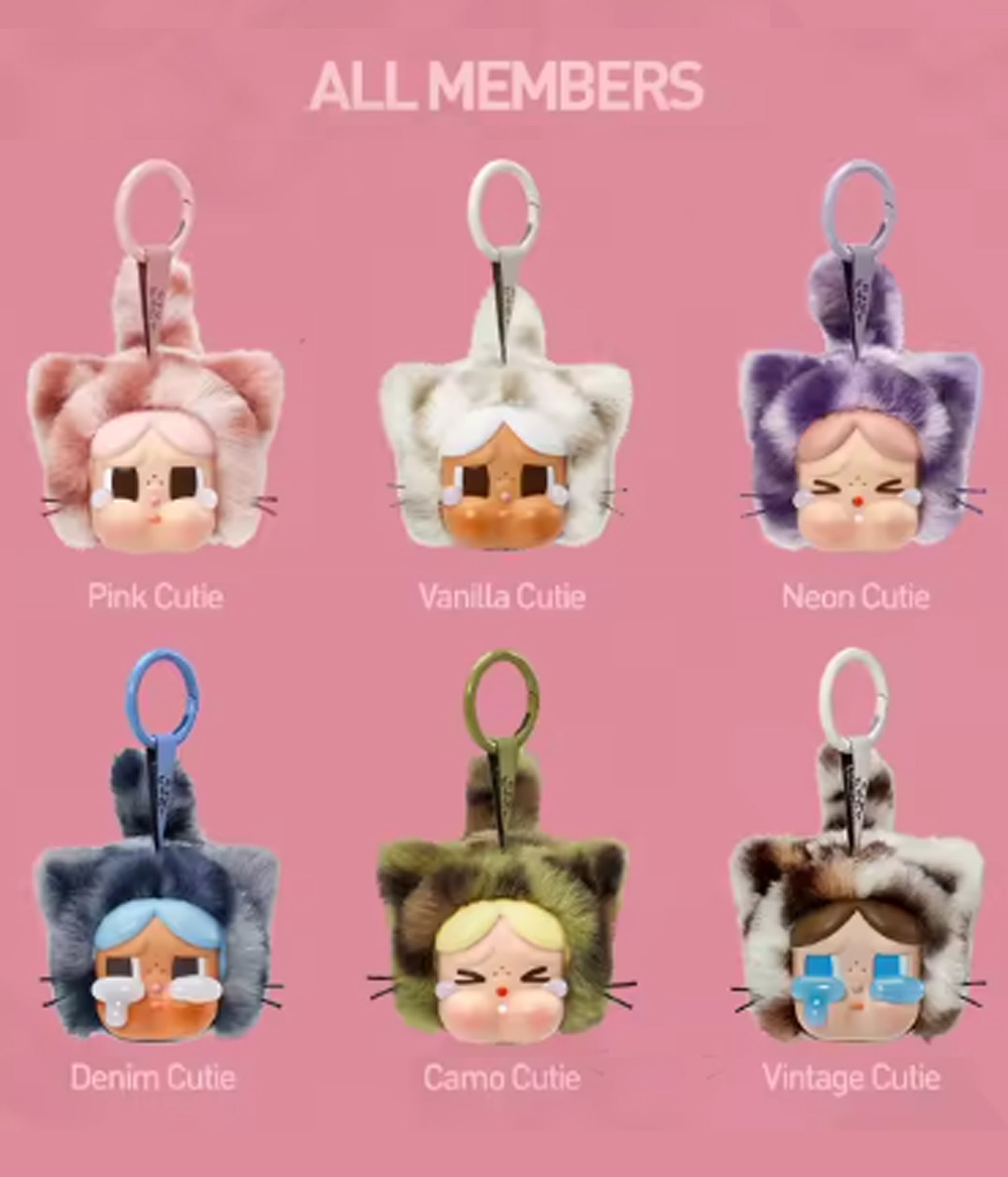 CRYBABY Wild but Cutie Series - Vinyl Plush Pendant Blind