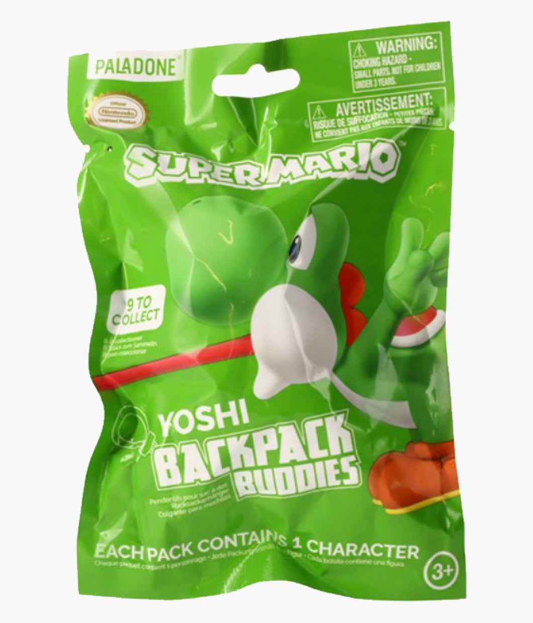 Nintendo Super Mario Yoshi Backpack Buddies Blind Bag