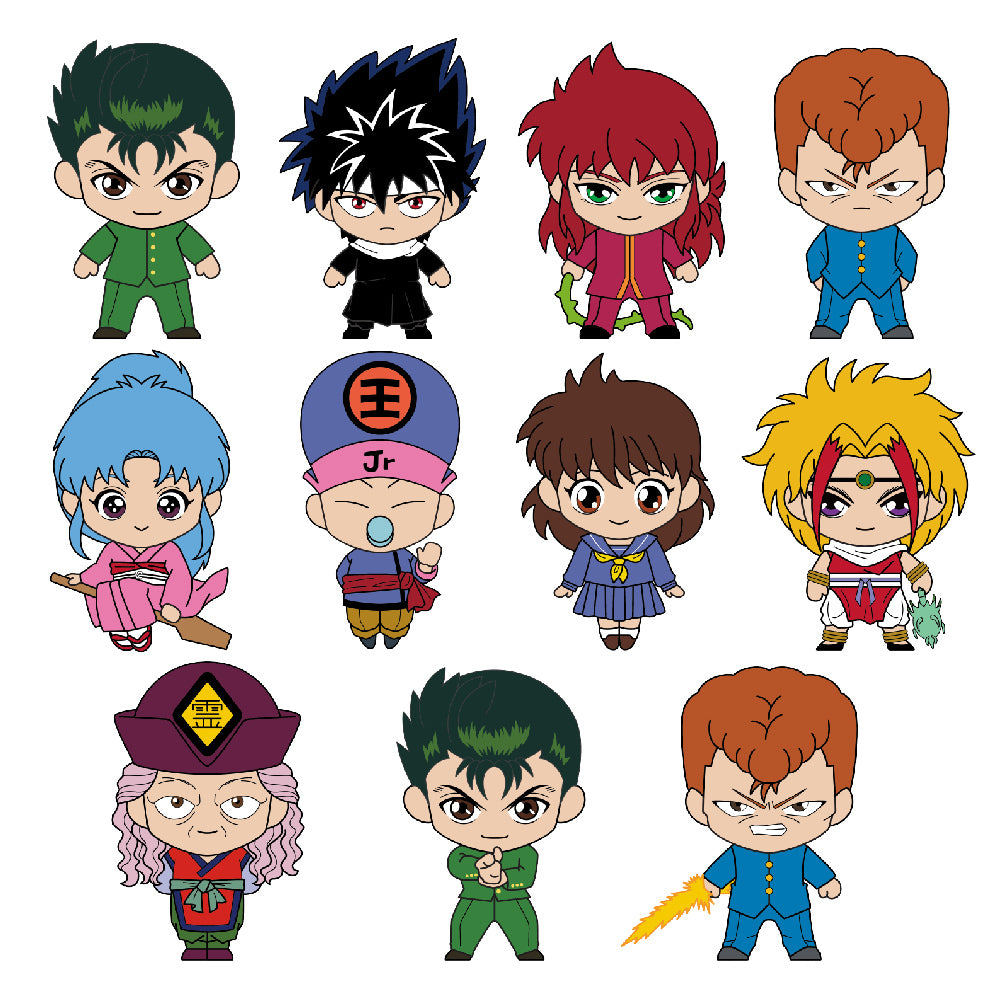 Yu Yu Hakusho - 3D Foam Bag Clip – Pickaparty