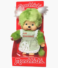 Load image into Gallery viewer, Monchhichi - Green Tea Apron Girl - 8" Plush
