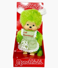 Load image into Gallery viewer, Monchhichi - Green Tea Apron Girl - 8" Plush
