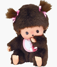 Load image into Gallery viewer, Bebichhichi - Large Pink Bow Bib Girl 10.5" (Japan)
