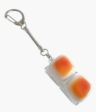 Load image into Gallery viewer, Toast Bread Clicker Keychain - Fidget Toy
