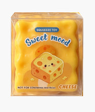 Load image into Gallery viewer, Mini Crunchy Cheese Squishy ASMR Fidget Toy
