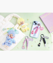 Load image into Gallery viewer, Monchhichi Colors - Mini T-Shirt Keychain - Blind Bag
