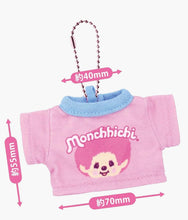 Load image into Gallery viewer, Monchhichi Colors - Mini T-Shirt Keychain - Blind Bag
