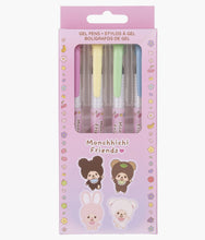 Load image into Gallery viewer, Monchhichi Friends - Gel Pen Set 4pc
