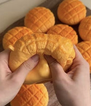 Load image into Gallery viewer, Crunchy Mexican Sweet Bread Concha Squishy ASMR Fidget Toy
