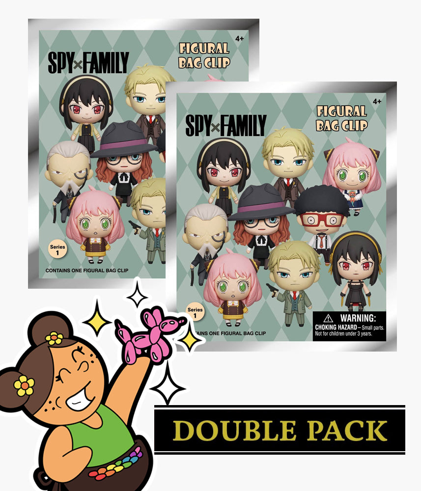 Spy x Family - Series 1 - 3D Foam Bag Clip – Pickaparty