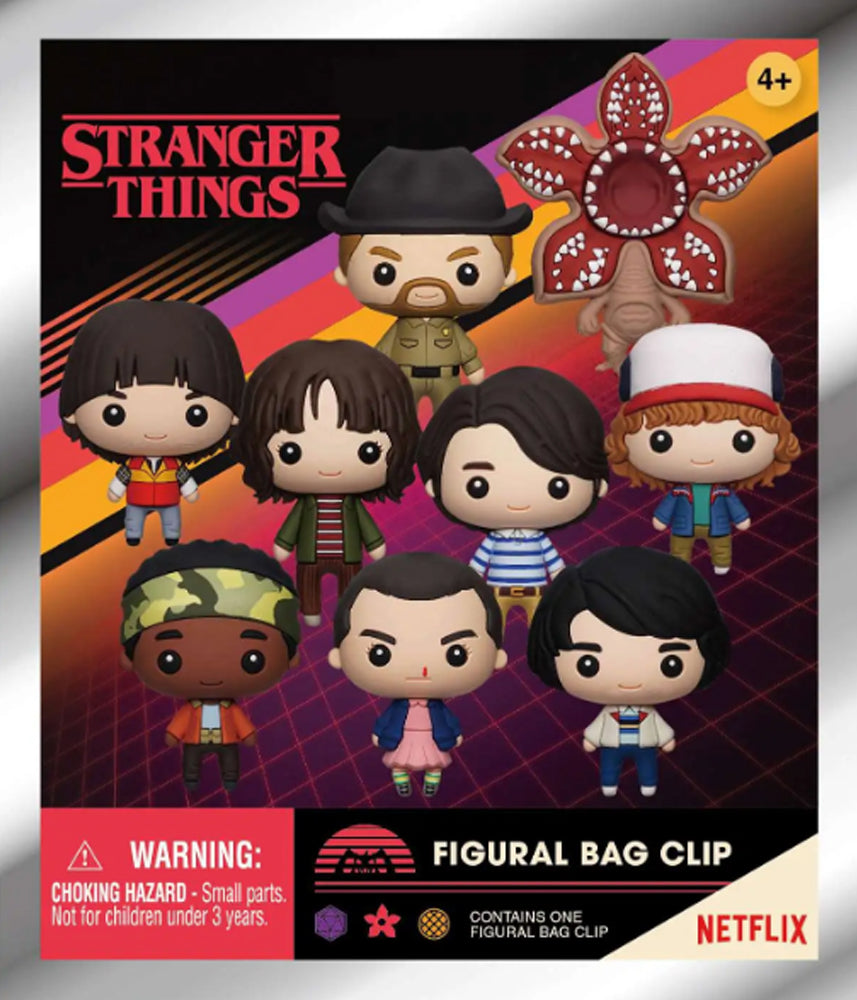 Stranger Things - 3D Foam Bag Clip