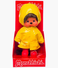 Load image into Gallery viewer, Monchhichi - Yellow Raincoat - 8"
