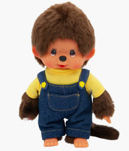 Load image into Gallery viewer, Monchhichi - Overall Yellow Boy - 8"
