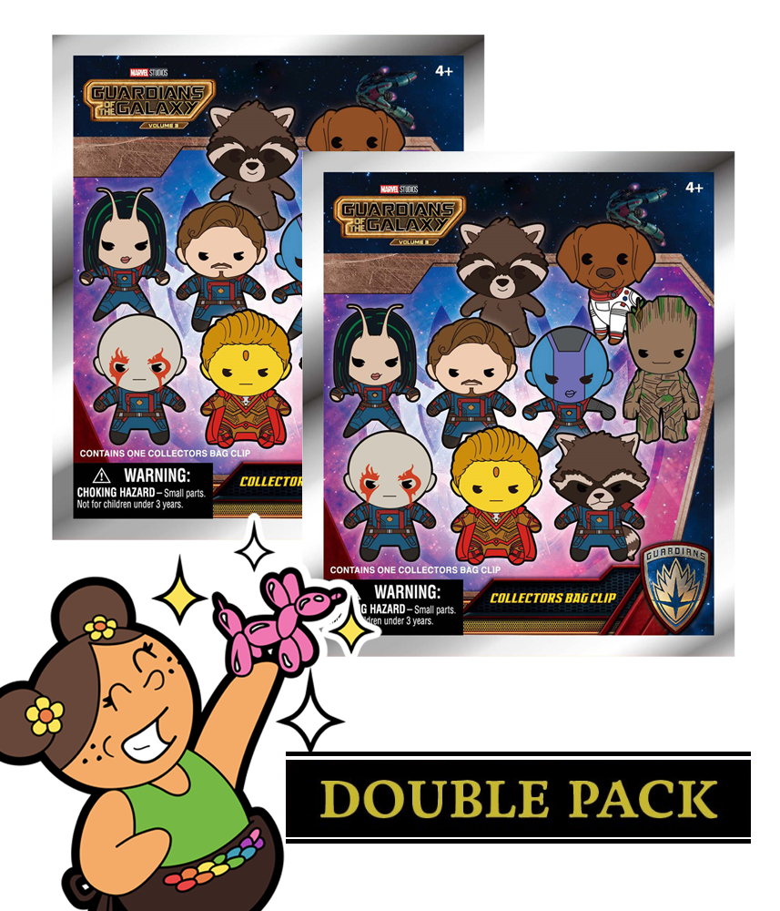 Guardians of the Galaxy Vol. 3 - 3D Foam Bag Clip – Pickaparty