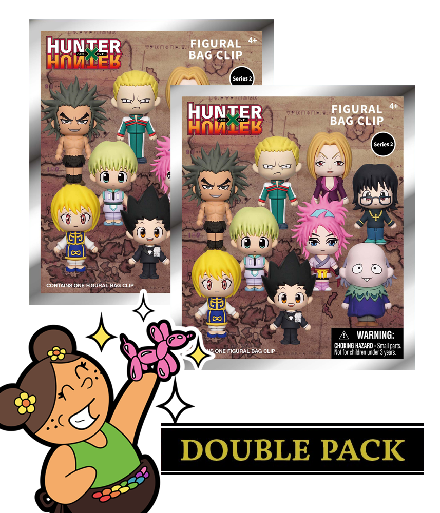 Hunter x Hunter - Series 2 - 3D Foam Bag Clip – Pickaparty