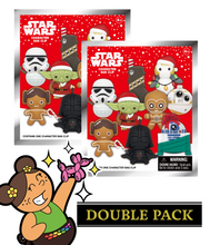 Load image into Gallery viewer, Star Wars Christmas - 3D Foam Bag Clip
